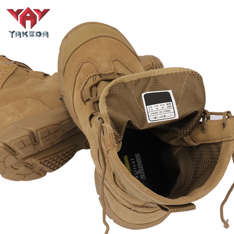 Yakeda Rugged rubber outsole Tactical Boots