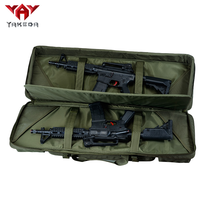 Estuche portátil seguro de 36 42 pulgadas de lado suave estuches para rifles bolsa de caza de equipo táctico impermeable