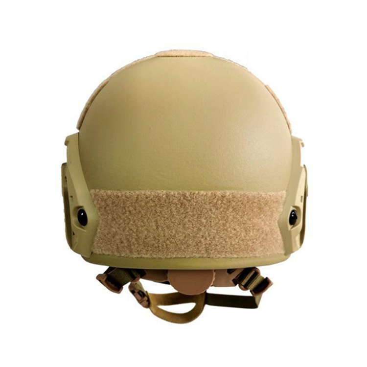 Equipo de operador de combate de protección de casco a prueba de balas Aramid PE FAST con rieles laterales
