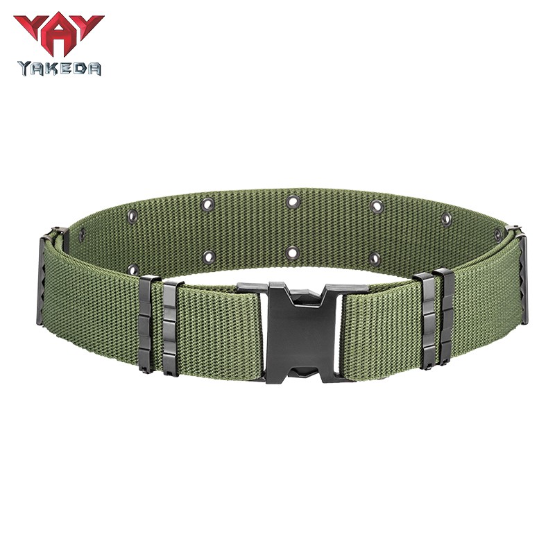 Cinturón utilitario militar personalizado Cinturón cómodo de alta calidad para hombres gordos con hebilla de metal