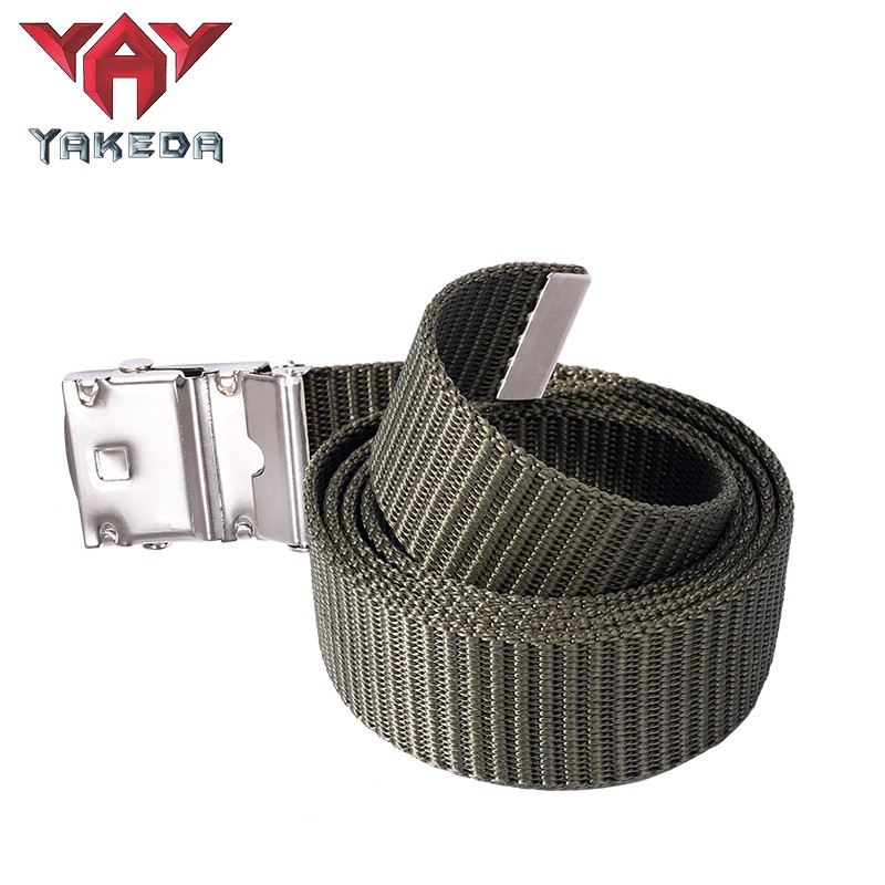 Cinturón militar de nailon para trabajo pesado, cinturón táctico, bolsas magnéticas con hebilla de metal
