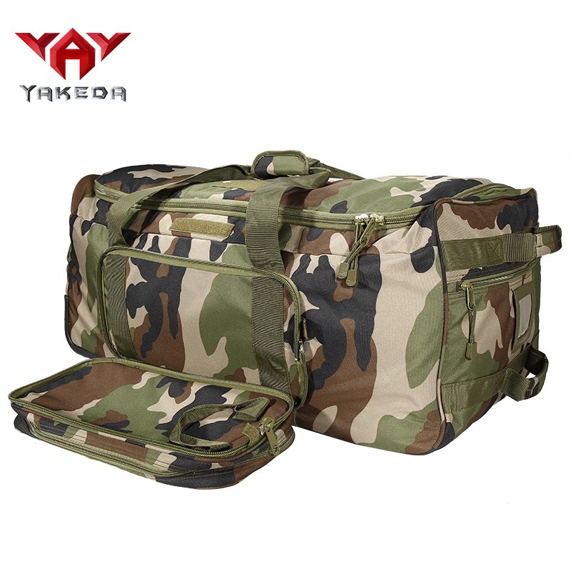 Camuflaje militar personalizado de Yakeda para hombres, bolsas de equipaje para maletas de viaje al aire libre