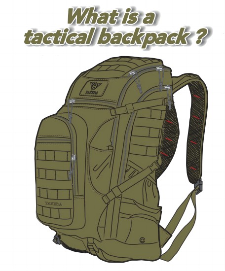 ¿Qué es una mochila táctica?